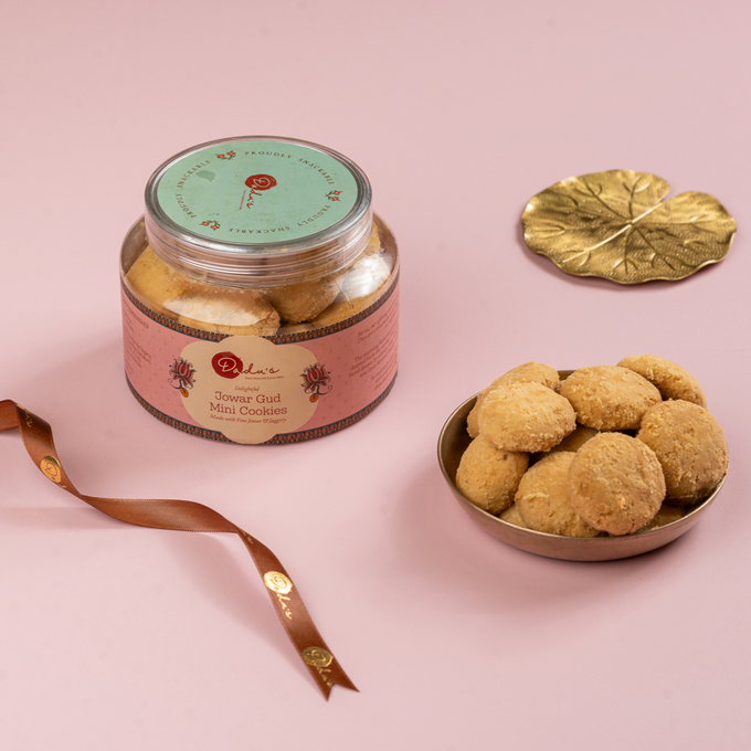 Jowar Gud Mini Cookies 200 Gms