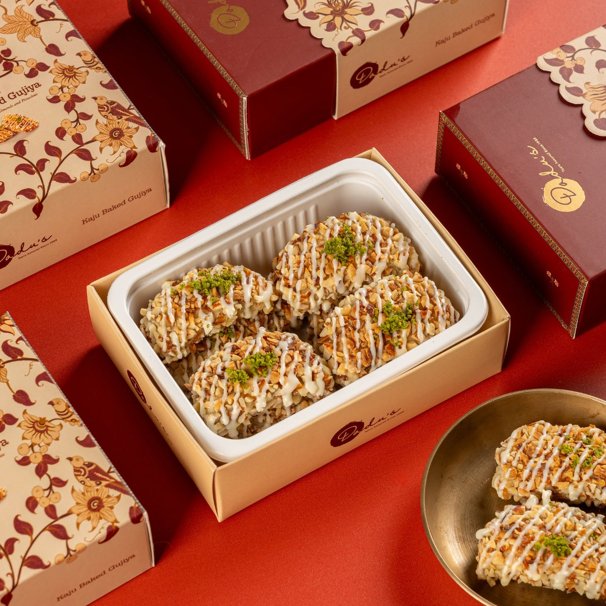 Kaju Baked Gujiya