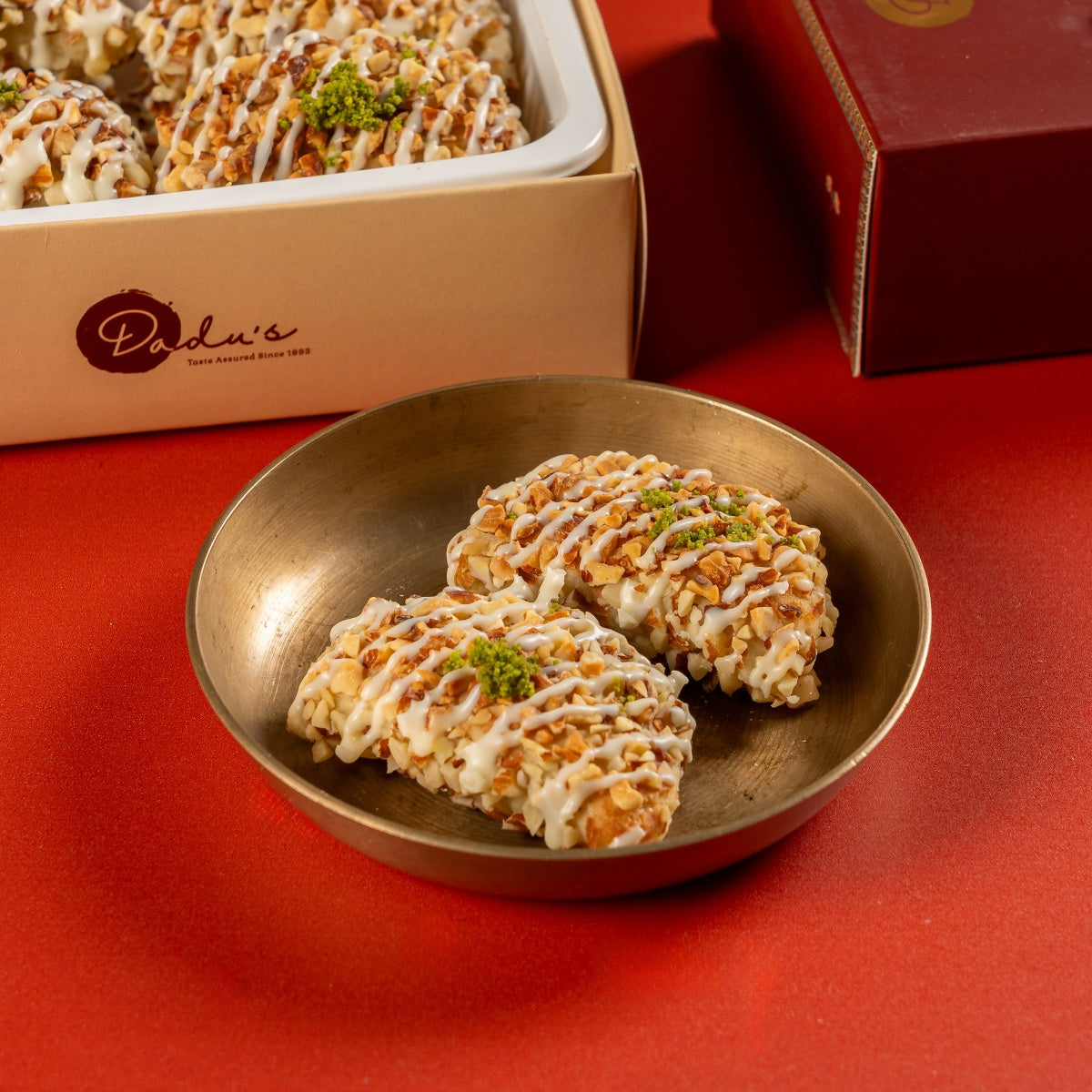 Kaju Baked Gujiya