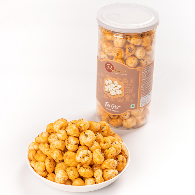 Fox Nuts Cheese and Herbs 90G