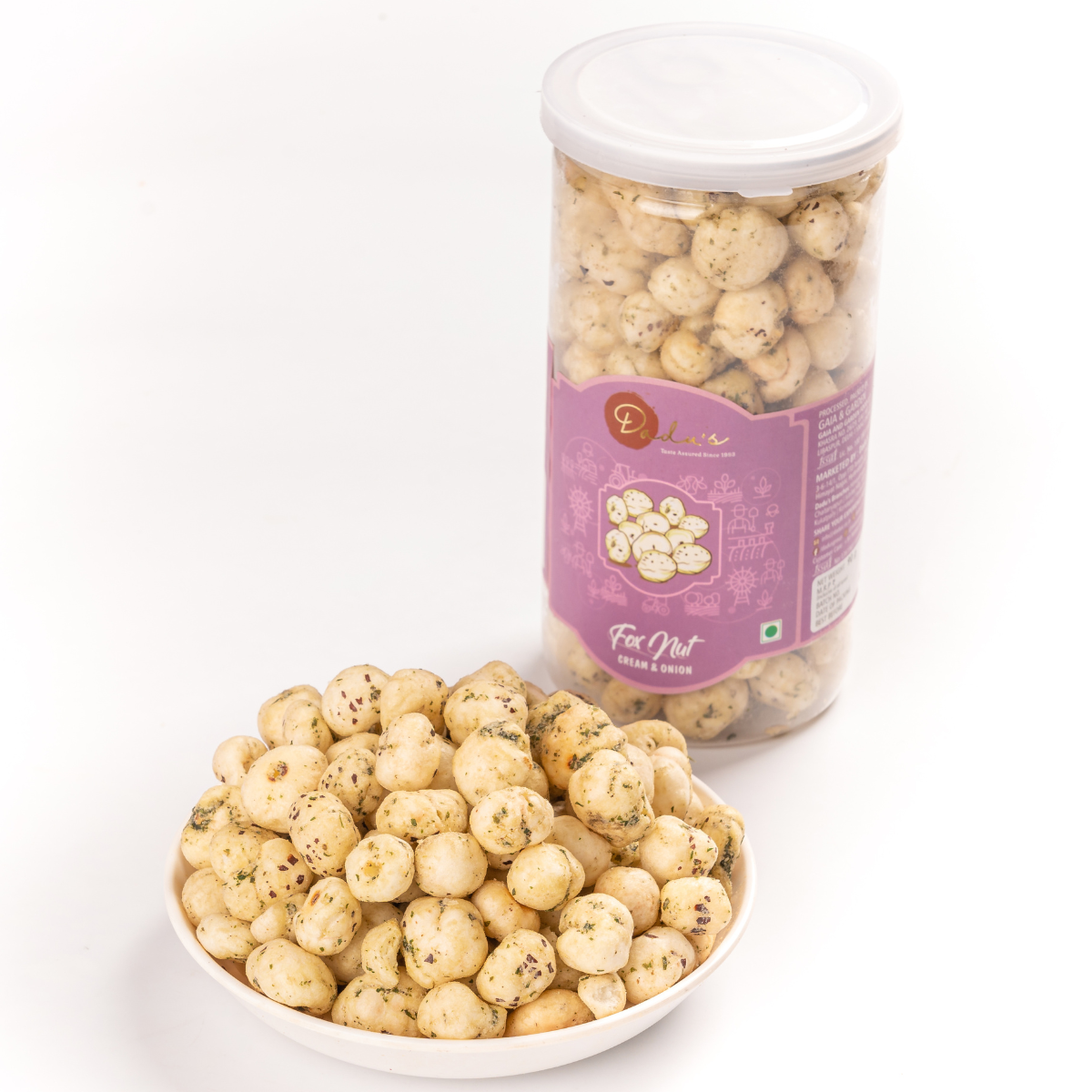 Fox Nuts Cream and Onion 90G